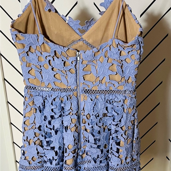 Self-Portrait azalea floral lace dress with elegant detailing - Picture 5 of 7